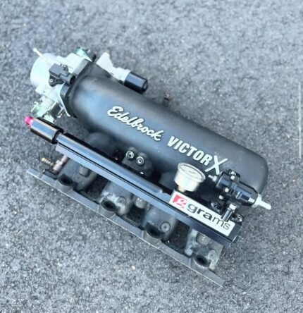 Edelbrock Víctor X intake manifold GSR VTEC head