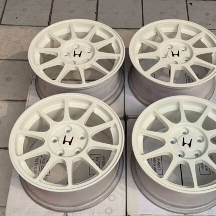 JDM HONDA INTEGRA DC2 DB8 ITR wheels white 5/114.3 16” +50 7” 1998-2000 Spec for sale