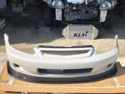 Authentic Tactical Arts front chin spoiler(lip) for kouki civic front ends (99-00).
