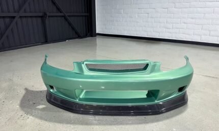 J-Blood Front Bumper W/ twill carbon fiber lower lip