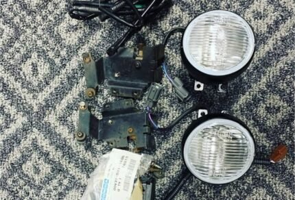 OEM ek 96-98 fog lights complete with harness and switch