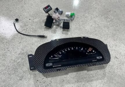 S2000 AP1 Cluster (9K RPM) Ktuned S2000 dash converter