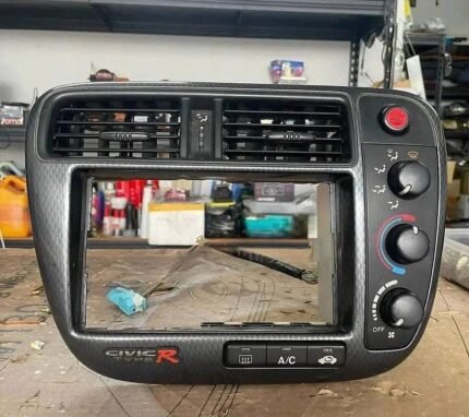 OEM Ek9 Type-r climate control A\/C panel with electronics.