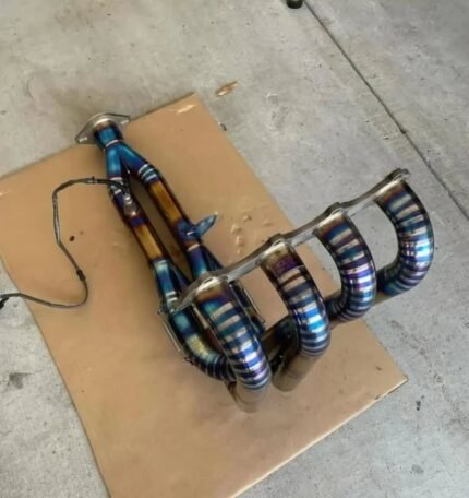 Blox Racing fully assembled Honda 4-2-1 B-sereis titanium headers.
