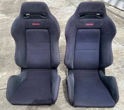 Original Recaro SR3 DC2 Black 2 seats. Seats come with rails No scratches, no burns